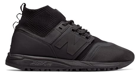 New Balance Synthetic 247 Mid In Black For Men Lyst