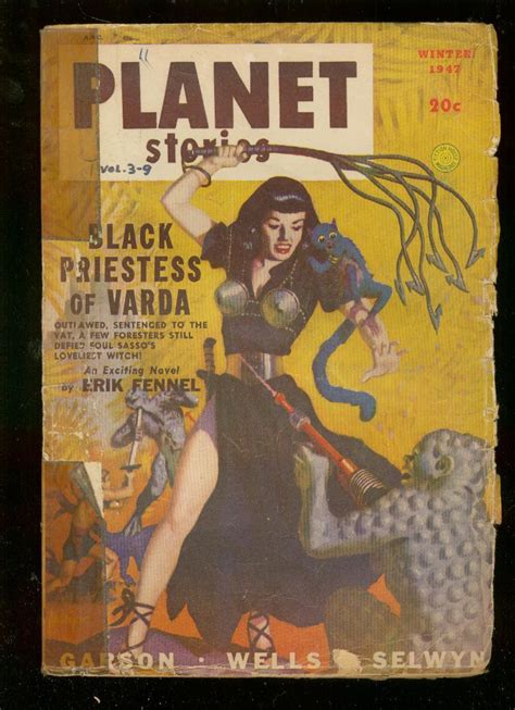 Planet Stories Wint 1947 Good Girl Art Whipping Cover Frg Fair