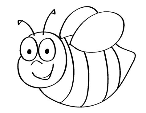 Bumble Bee Free Coloring Pages