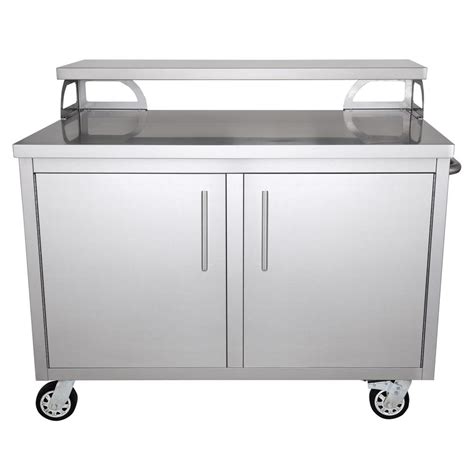 Casa Nico Stainless Steel 48 In X 43 In X 30 In Portable Outdoor