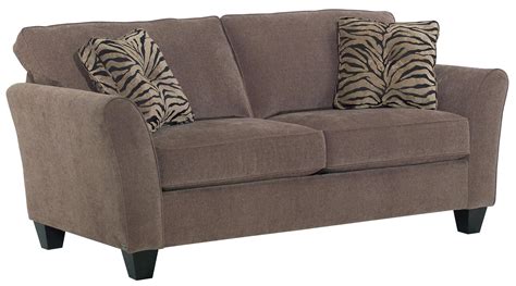 Broyhill Furniture Maddie Two Seat Apartment Sofa With Contemporary