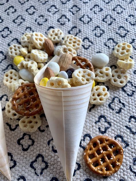 Honeycomb Snack Mix Stickers And Stilettos