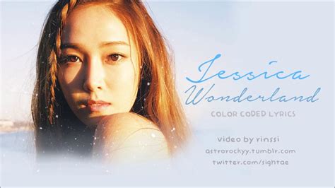 Jessica 제시카 Wonderland Color Coded Lyrics Hanromeng Youtube