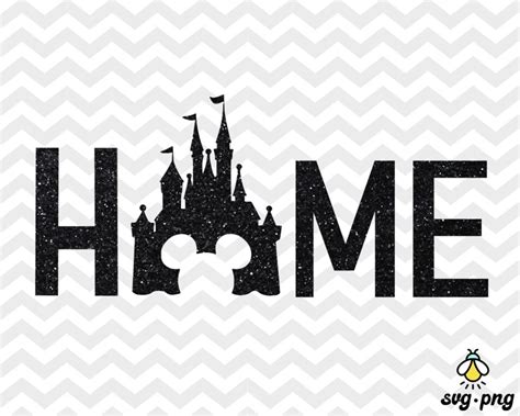 Disney Svg Disney Home Svg Disney Castle Svg Disney Home Etsy Images
