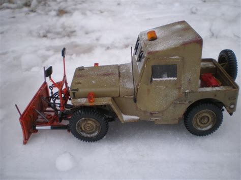 Jeep Willys Snow Plow