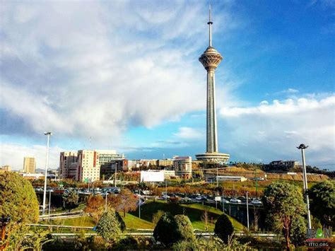 photo milad tower tehran iran travel and tourism