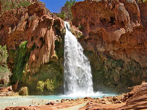 Havasu Falls Is Only About Half As High A Drop As Mooney