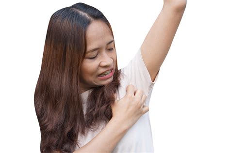 Free Asian Woman Having An Itchy Arm 20951942 Png With Transparent