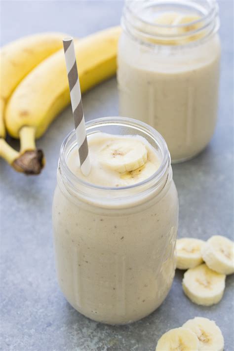 Banana Smoothie Simple Healthy