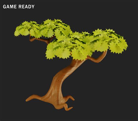 Stylized Tree 3d Tree Models Blenderkit