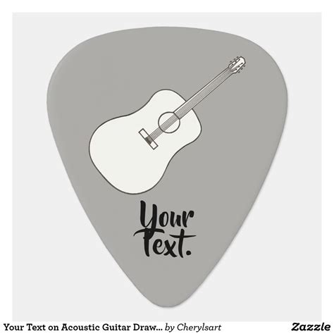How To Draw A Guitar Pick Draw It Out