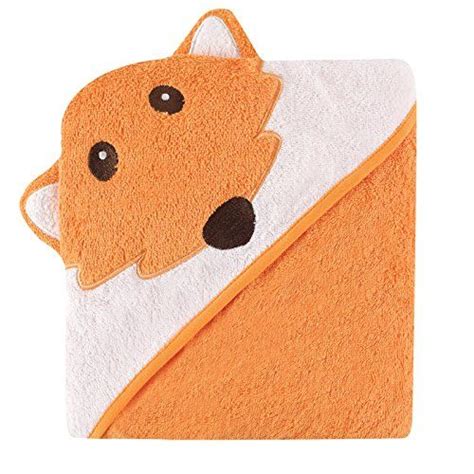 Luvable Friends Animal Face Hooded Towel Fox Luvable Friends