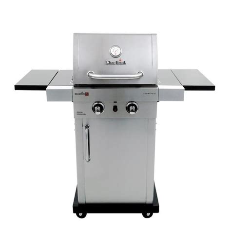 Char Broil Commercial Stainless 2 Burner Liquid Propane And Natural Gas