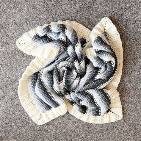 Quick And Easy Tunisian Baby Blanket Free Crochet Pattern