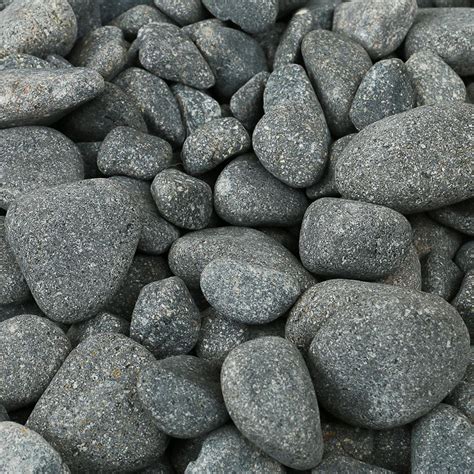 Basalt Tumbled Tumbled Stones And Pebbles Dm Landscaping Stones Dm