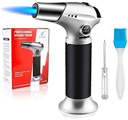 Amazon.com: Butane Torch, Professional Kitchen Torch with ...