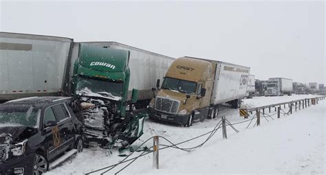 Many Injured In 45 Vehicle Pileup On Interstate 80 Wyoming Public Media