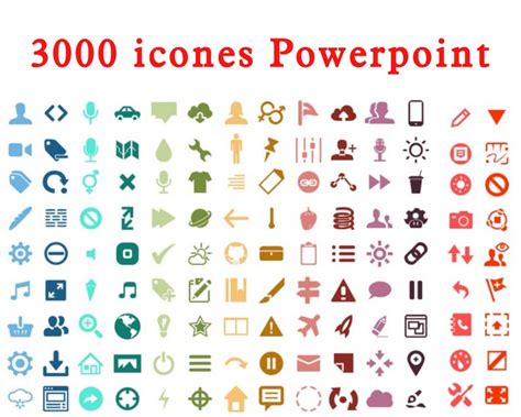Powerpoint Recolorable Icons Recolorable Icons For Microsoft Word