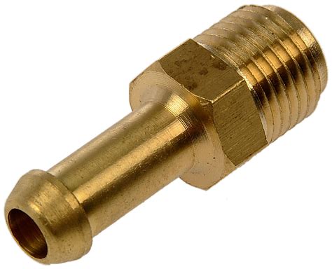 Inverted Flare Male Connector Fuel Hose Fitting 14x14 Tube Dorman
