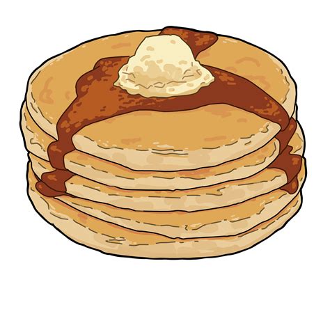 Ipad Pancakes Drawing Cute Stickers Hipster Art Paintings