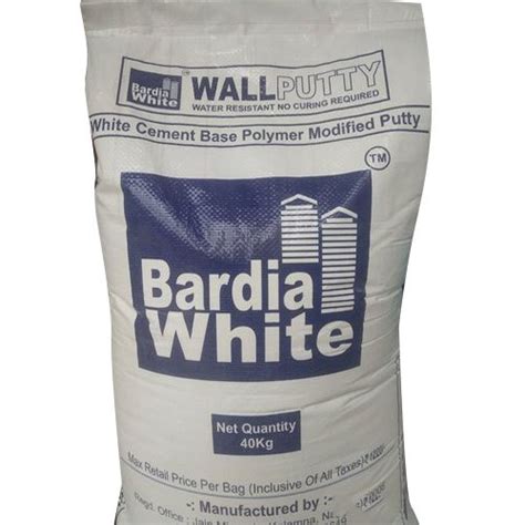 Bardia White Cement Base Wall Putty 40 Kg At Rs 550bag In Nagpur Id