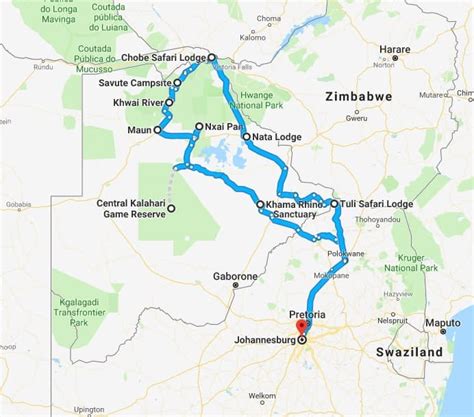 Botswana Self Drive Safari Destination Guide 4x4 Rentals Botswana