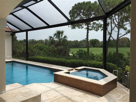 Pool Enclosure Megaview Screen Cage Outdoor Living Panoramic View