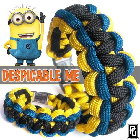 Minions paracord | Paracord diy, Paracord projects, Cords crafts