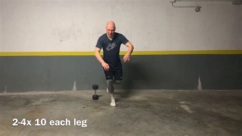 Single Leg Static Balance Routine 2 Youtube