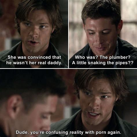 dean confused samwinchester deanwinchester supernatural heavenandhell humor lmao lol