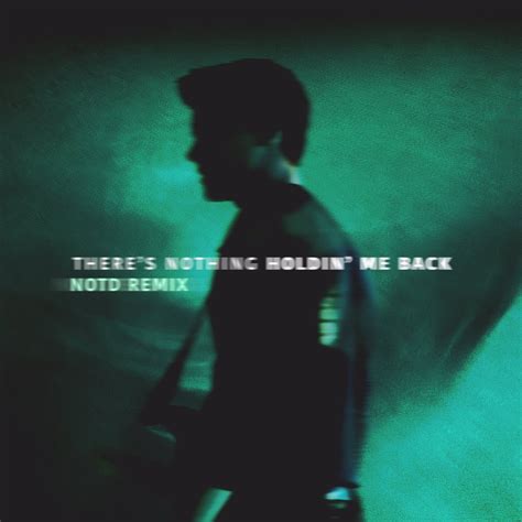 The song was included in the reissue of his second studio album illuminate (2016). "There's Nothing Holdin' Me Back" Remix | Scoopnest