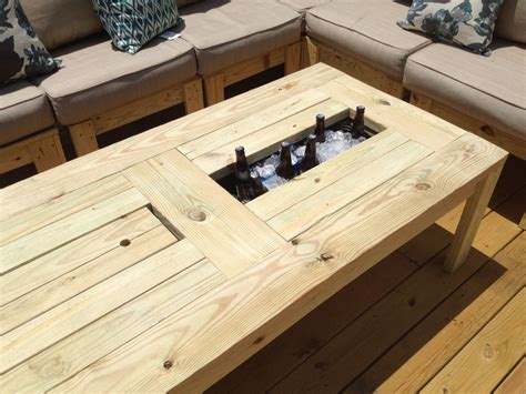 Coffee Table For The Deck Do It Yourself Home Projects From Ana White