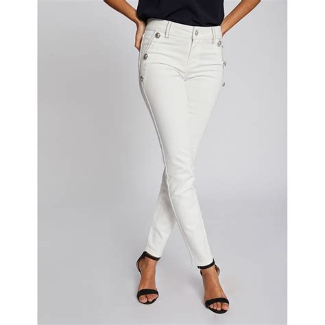 Pantalon Slim Taille Basse Pont Morgan La Redoute