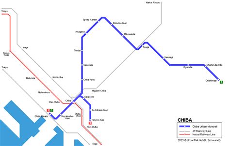 Urbanrailnet Asia Japan Chiba Monorail