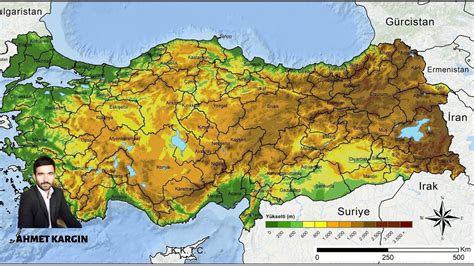 Türkiye Fiziki Haritası Hazırlama Bölüm I ArcGIS YouTube