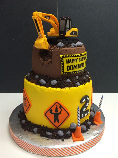 Construction Themed Cake