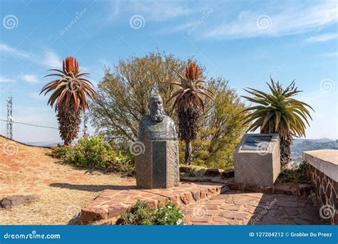 Commander Piet Joubert Monument At Fort Schanskop In Pretoria Editorial
