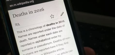 The 20 Most Edited Wikipedia Articles Of 2016 Venturebeat