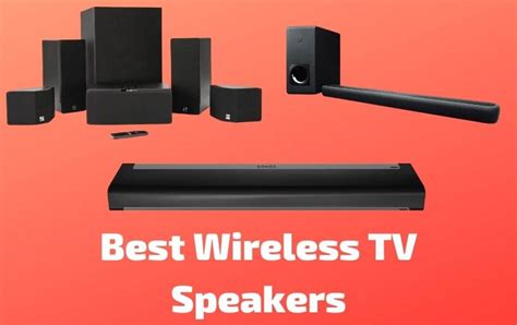 10 Best Wireless Tv Speakers To Buy In 2022