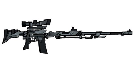 Military Sniper Rifle Fictional Gun 創作スナイパーライフル Pixiv