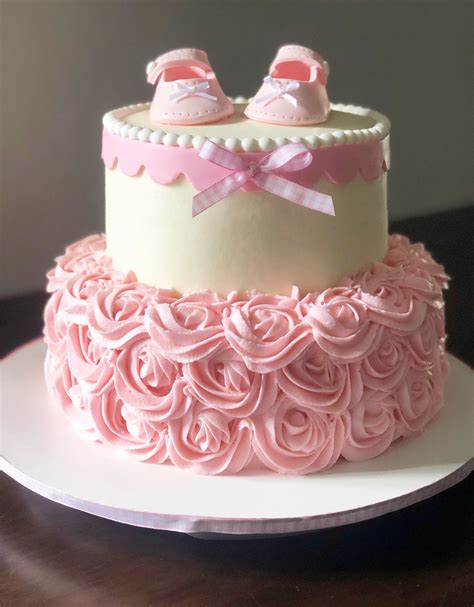 Sweet Baby Girl Cake Girls Birthday Cakes Easy Baby Shower Cake