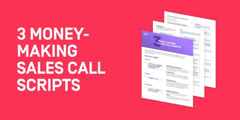 Get The 3 Money Making Sales Call Scripts Free Download Gong