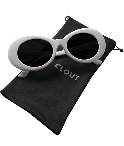 Clout Goggles Oval Sunglasses Sunglasses Mod Fashion