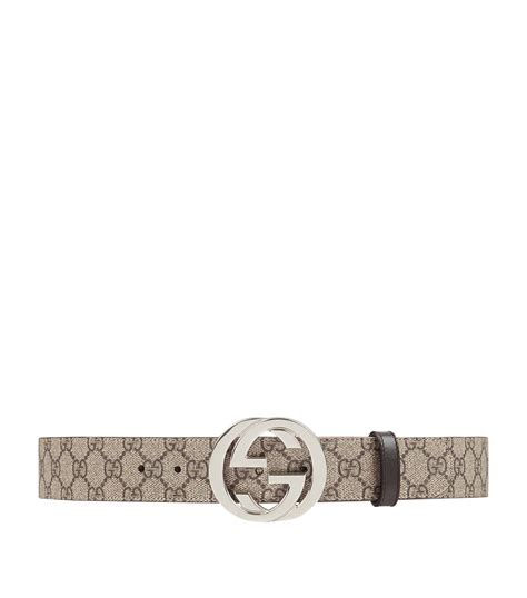 Gucci Gg Supreme Belt Harrods Ae