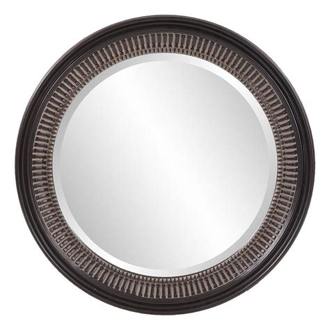 The Howard Elliott Collection Antique Brown With Black Accent In The Mirrors Department At