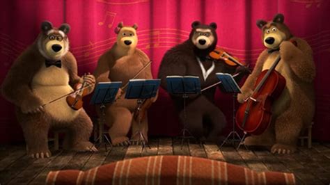 Watch Masha And The Bear Season 3 Episode 16 Quartet Plus 2017 Watch Online Free
