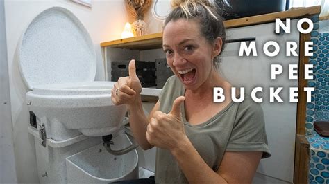 Compost Toilet Hack DIY Urine Diverter YouTube