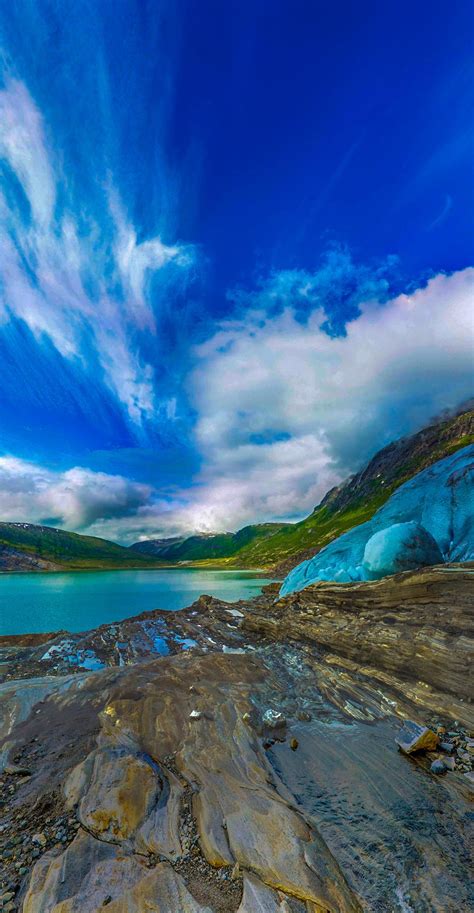 Svartisen Glacier National Park Norway 1078×2077 Wallpaperable