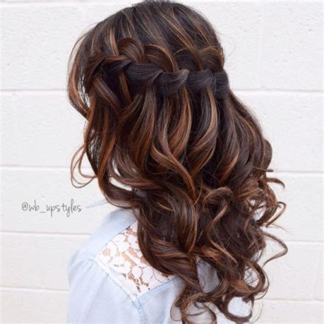 18 Waterfall Briaded Hair Gorgeous Braids For Medium