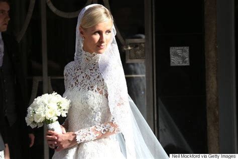 nicky hilton wedding dress all the stylish details from her big day huffpost uk style